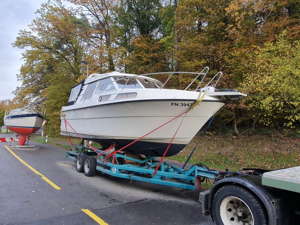 Boote im Winterlager